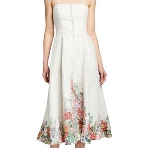 NWT Zimmerman Bellitude Long Bustier Dress